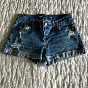 Old Navy Boyfriend Jean Shorts Medium Wash Size 2